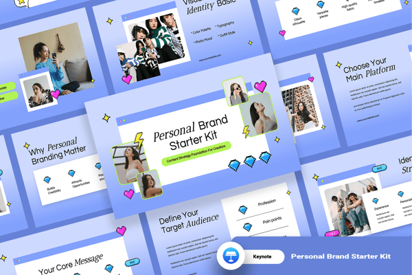 Personal Brand Starter Kit - Keynote