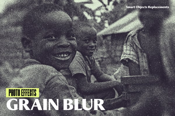 Grain Blur Photo Effect