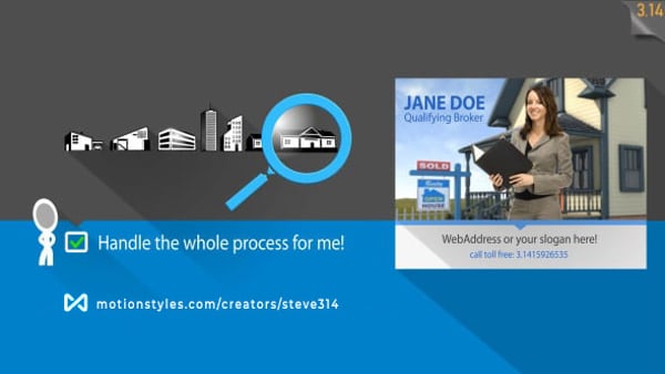 Real Estate Advert / Realtors Promo