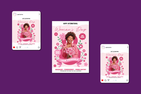 Womans Day Flyer