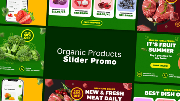 Organic Slider Promo