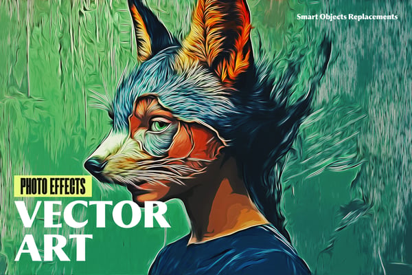 Vector Art Photo Effect