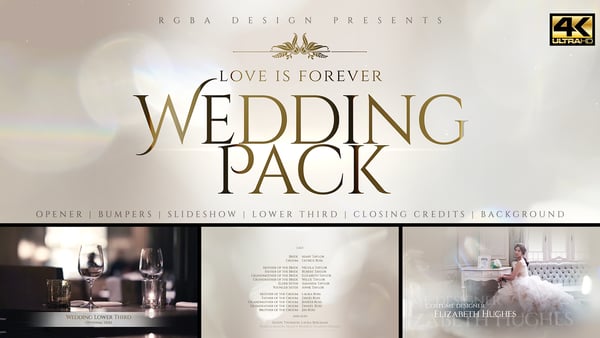 Wedding Pack 4K