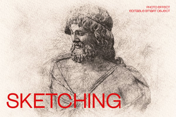 Sketching Photo Effect