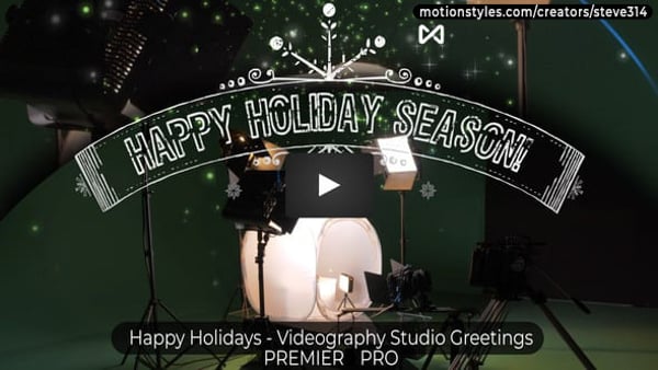 Happy Christmas Holidays - Photography Studio Greetings