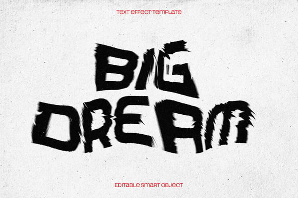 Distort Text Effect