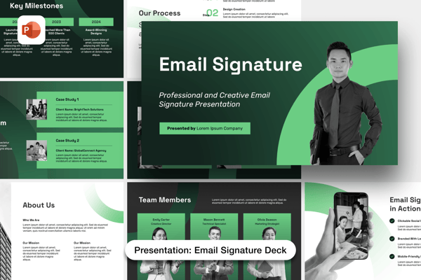 Email Signature Deck Presentation