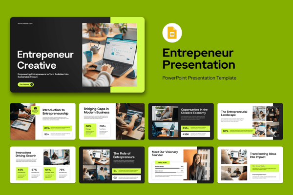Entrepeneur Creative Google Slides