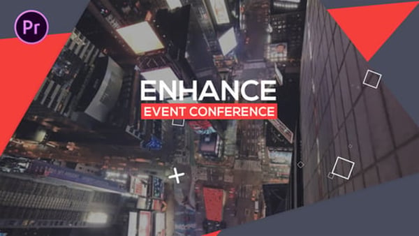 Event Promotion MOGRT for Premiere Pro – Conference & Seminar Promo