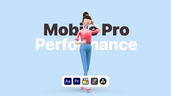 Explainer Girl Walking & Talking - Character Presentation Animation Template