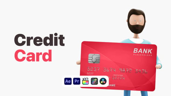 Explainer Man Safe Pay - Secure Online Payment Animation Template