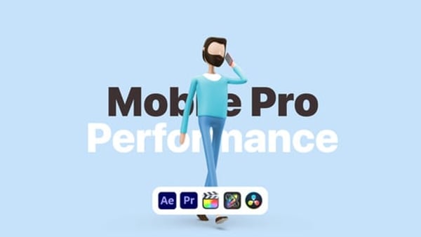 Explainer Man Walking & Talking - Character Presentation Animation Template