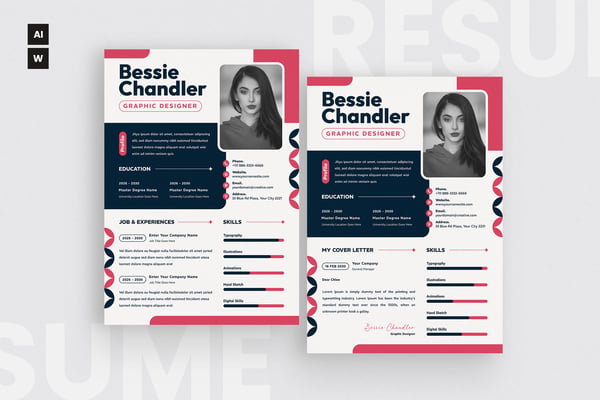 Creative Business Resume CV
