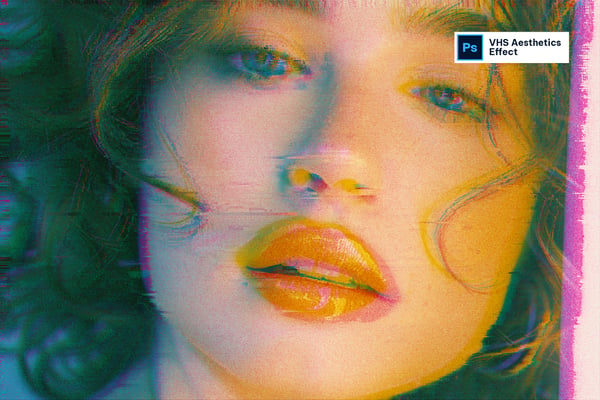 VHS Aesthetics Effect