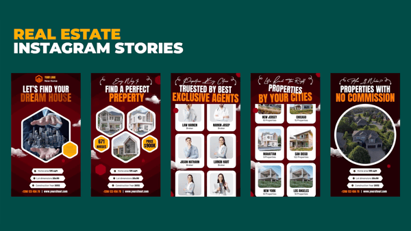 Real Estate Instagram Stories