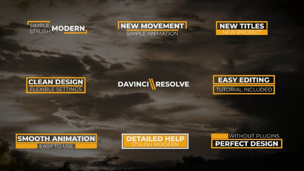 Lower Thirds Flickering Text Effect in DaVinci Resolve. 03