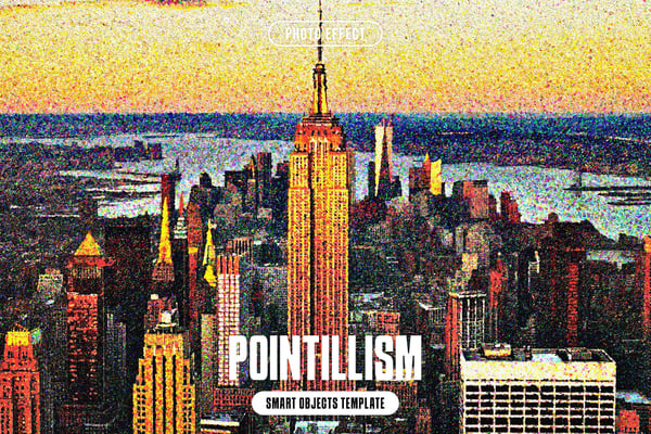 Pointillism Photo Effect