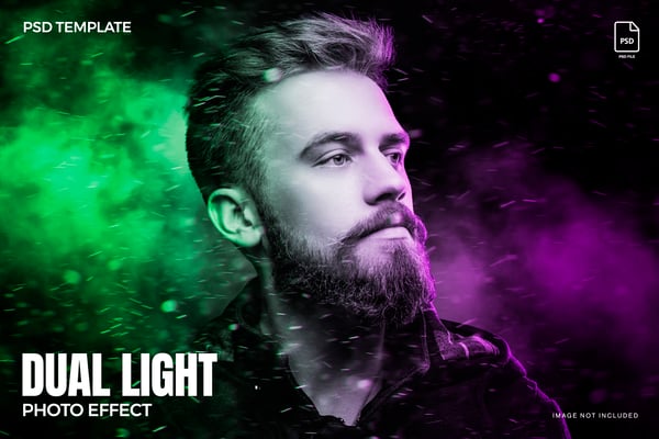 Dual Light Photo Effect