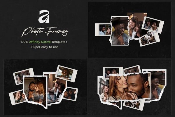 Photo Frames Affinity Templates