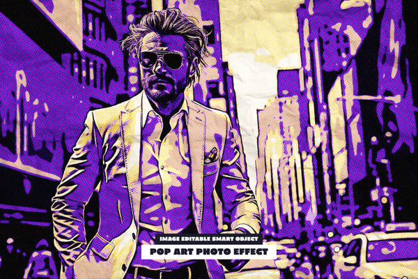 Pop Art Photo Effect
