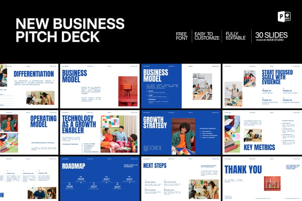 New Business Pitch Deck PowerPoint 