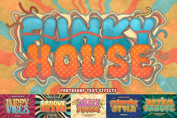 Funky Groovy Text Effects