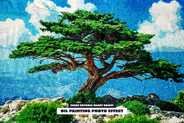 Oil Painting Photo Effect 