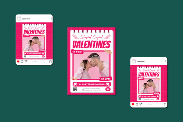 Valentines Party Flyer