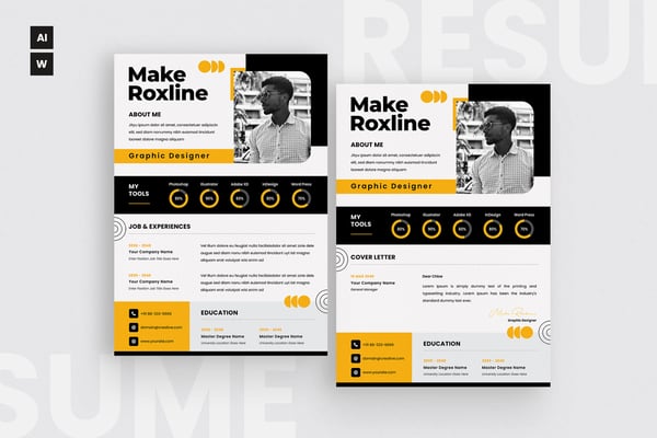 Professional Modern Resume CV