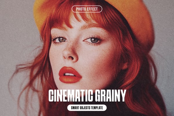 Cinematic Grainy Photo Effect