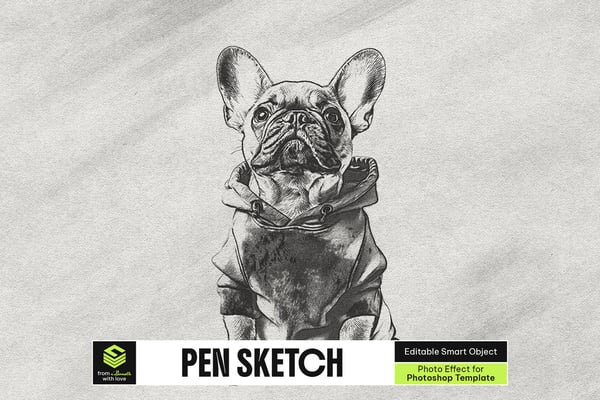 Pen Sketch Photo Effect