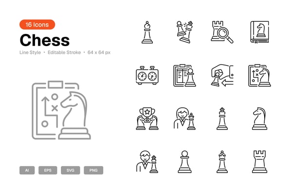 Chess Icon Set
