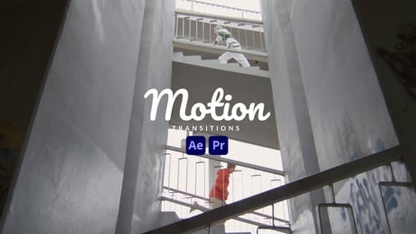 Fast Motion Transitions for After Effects & Premiere Pro | MOGRT