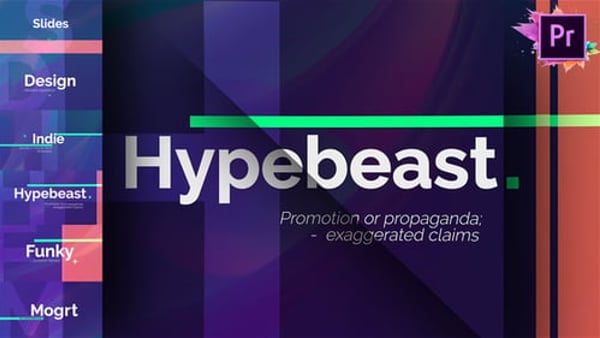 Fast Title Transition Opener For Premiere Pro