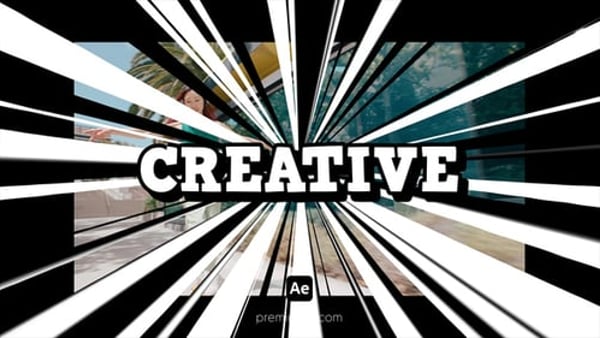 Fast Titles Pack Comic - Pop Art Typography Animation Template