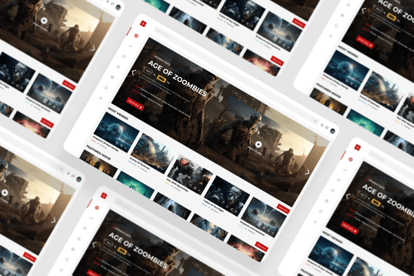 Movies Dashboard UI Kit