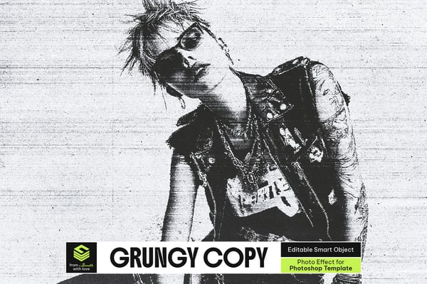 Grungy Copy Photo Effect