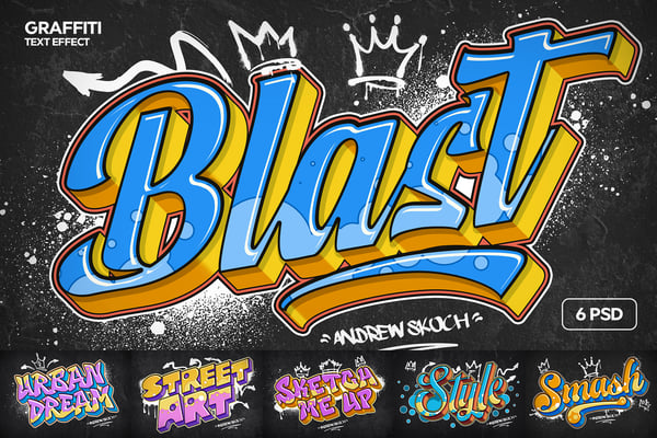 Graffiti Text Effects