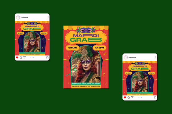Mardi Gras Flyer