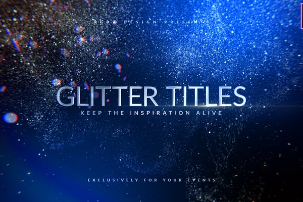 Awards Glitter Titles