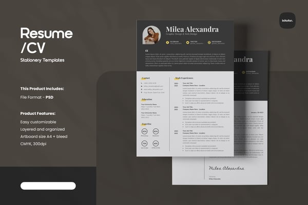 Resume/CV – Vol. 049