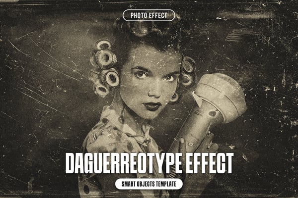 Daguerreotype Photo Effect