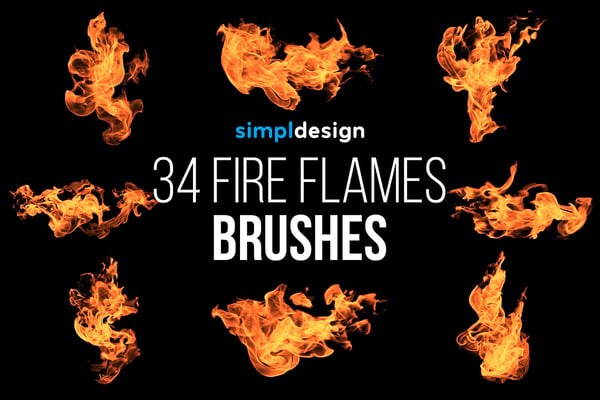 Fire Photoshop Brushes