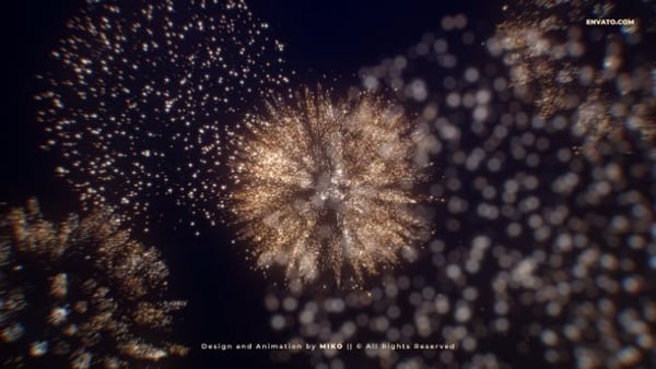 Fireworks Background