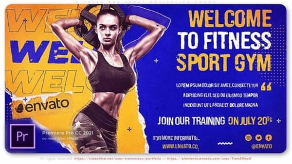 Fitness And Sport Motivation Promo
