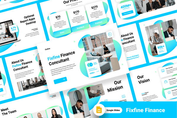 Fixfine - Finance Concultant Google Slides