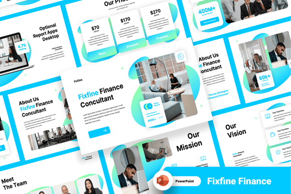 Fixfine - Finance Concultant PowerPoint