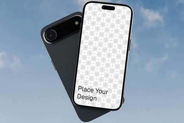 Floating Phone Mockup