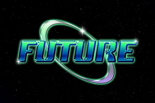 Future Y2K Text Effects