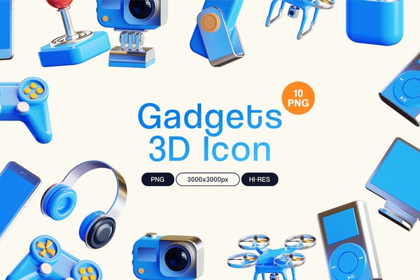 Gadgets 3d Icon
